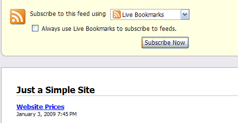 Subscribe to RSS Feeds with the Firefox Browser